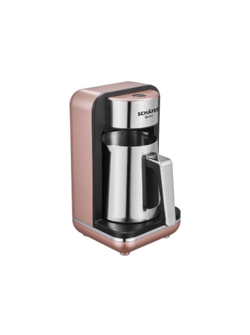 Schäfer Kaffeekocher 250 ml 400W Mokkamaschine in Rosa