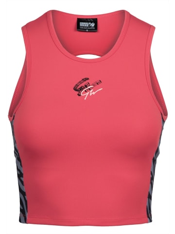 Gorilla Wear Crop-Top - Zion - Rot