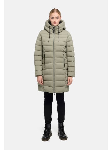 Marikoo Wintermantel Nanoraa 16 in Stone Grey