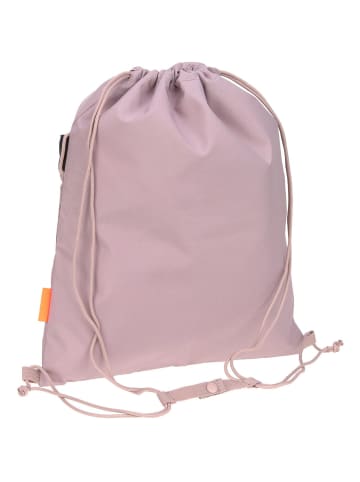 Bold School String Bag mauve in bunt