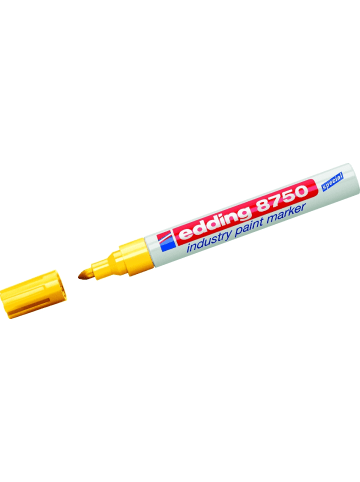 edding Glanzlack-Marker edding 8750 industry paint marker gelb
