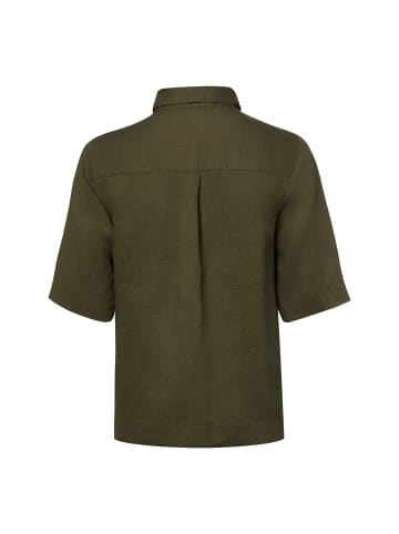 Franco Callegari Leinenbluse in khaki - 0094
