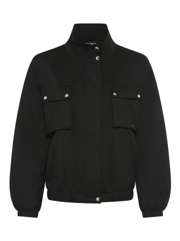 Bruno Banani Sweatjacke in schwarz