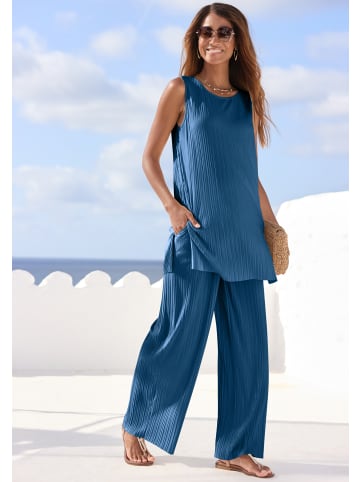 LASCANA Longtop in dunkelblau