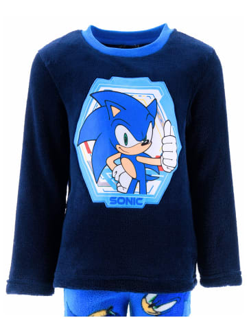 Sonic Schlafanzug Sonic The Hedgehog in Dunkelblau