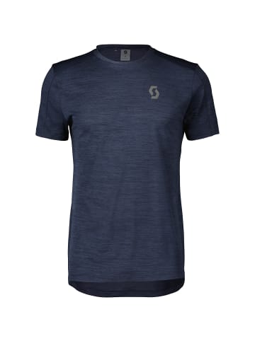SCOTT M ENDURANCE LT SHORT SLEEVE SHIRT in Blau