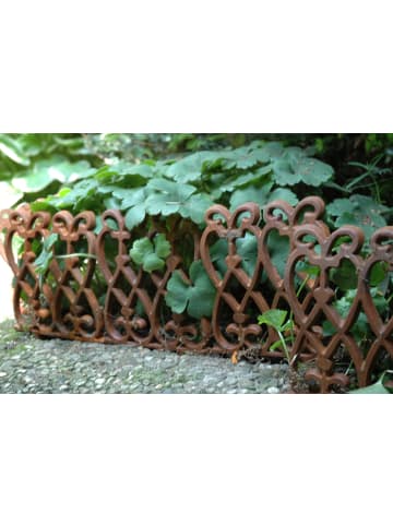 Esschert Design 2er-Set: Beetbegrenzung in rostbraun