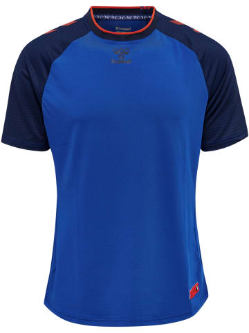 Hummel Hummel T-Shirt Hmlpro Multisport Herren Schnelltrocknend in SURF THE WEB/MARITIME BLUE