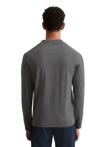 Marc O'Polo Polokragen-Pullover regular in graphite grey melange
