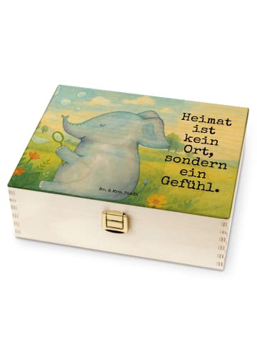 Mr. & Mrs. Panda Teeaufbewahrungsbox Elefant Seifenblasen Design... in Weiß