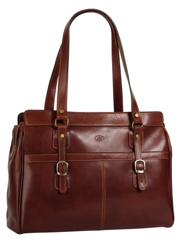 piké Shopper echt Leder in braun