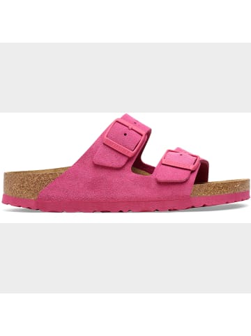 Birkenstock Sandale Arizona Suede Leather in Pink