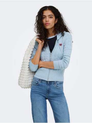 ONLY Kapuzenpullover in Dusty Blue