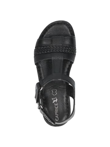 Caprice Sandalette in BLACK NAPPA