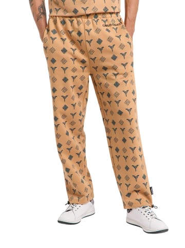Carlo Colucci Sweathose Fadin in Braun