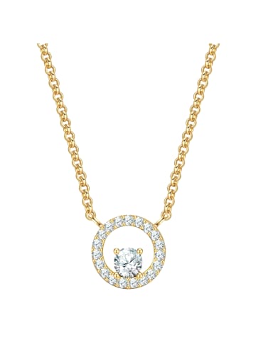 Yokoamii Kette aus Messing mit Zirkonia in gelbgold