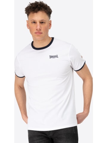 Lonsdale T-Shirt "Trelill T-Shirt Normale Passform" in Weiß