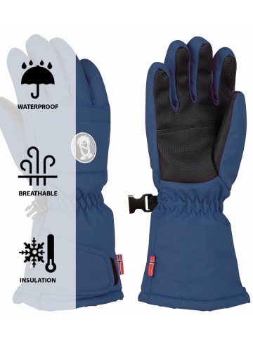 Trollkids Handschuhe "Narvik" in Mystisches Blau