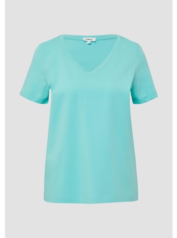 s.Oliver T-Shirt in 6099_türkis