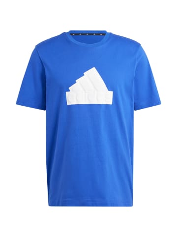 Adidas Sportswear T-Shirt Future Icons Badge of Sports in semi lucid blue