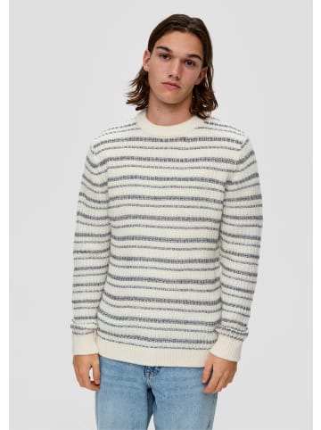 QS Strickpullover in 03G0_wollweiß