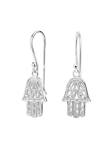 Alexander York Ohrringe HAMSA in 925 Sterling Silber, 2-tlg. in silber