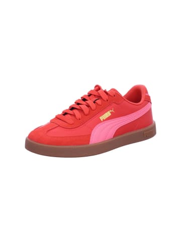 Puma Damen- Schnürschuhe Puma Club II Era in Rot