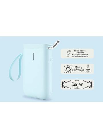 Niimbot D11 Tragbarer Etikettendrucker Bluetooth Grün