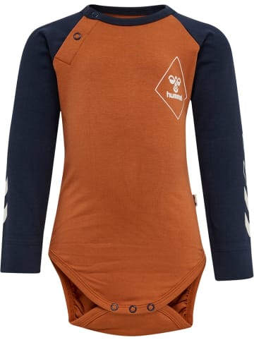 Hummel Outdoor Overall "Ceasar Body Longsleeve" in Braun