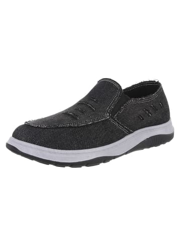 Ital-Design Halbschuh in Schwarz und Grau
