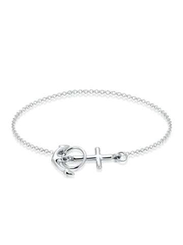 Elli Armband 925 Sterling Silber Anker in Silber