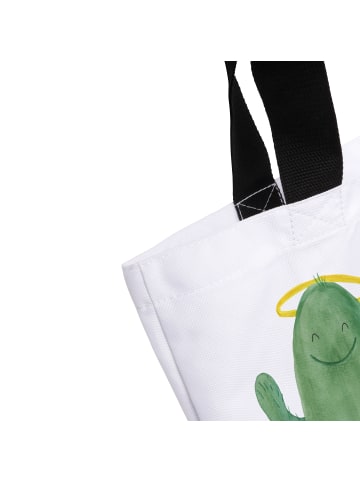 Mr. & Mrs. Panda Shopper Kaktus Heilig mit Spruch in Weiß