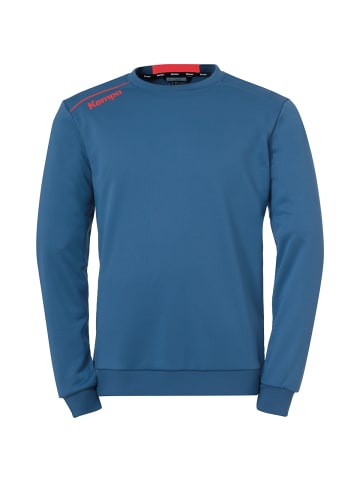 Kempa Langarmshirt PLAYER TRAINING TOP in ice grau/fluo rot