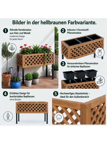 MCW Hochbeet P86, Hellbraun