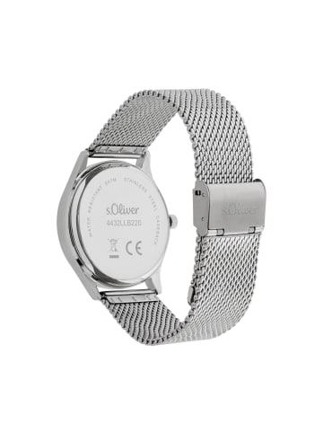s.Oliver Quarzuhr SO-4432-MQ in Silber