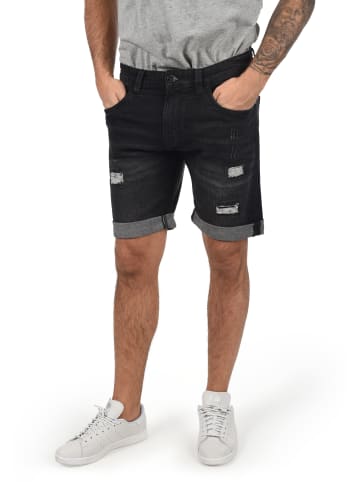 INDICODE Jeansshorts IDHallow 70201MM kurze Hose mit Destroyed-Effekten in Schwarz