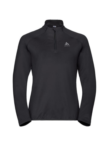 Odlo Pullover Midlayer 1/2 zip CARVE LIGHT in Schwarz