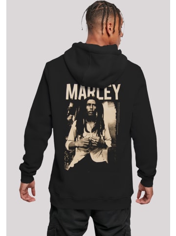 F4NT4STIC Hoodie Bob Marley Reggae Music Black And White Photograph in schwarz
