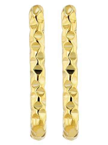 Adeliás Damen Ohrringe aus Edelstahl in gold