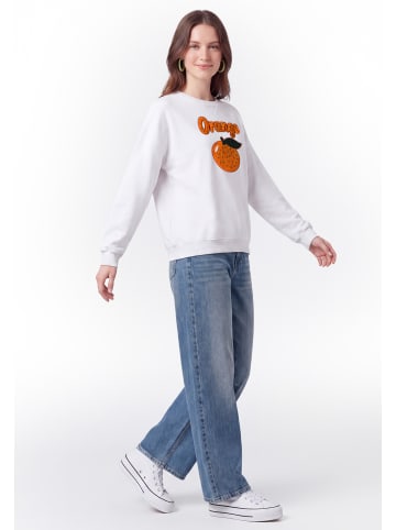 myMo Women Sweatshirt in White