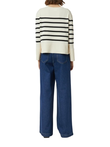 comma Pullover in ecru marine - 0002