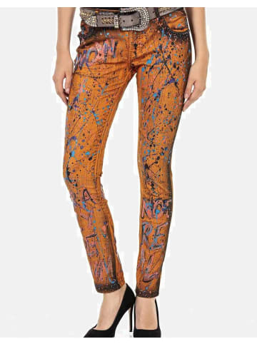 Cipo & Baxx Jeans in ORANGE