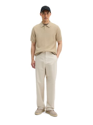 Marc O'Polo Strick-Poloshirt regular in Light Oat