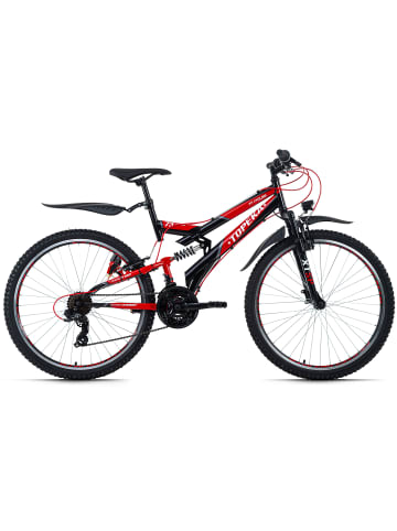 KS CYCLING MTB 26" Topeka in Schwarz-Rot