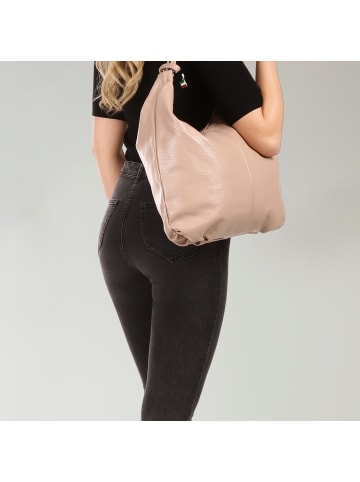 Florence Florence Schultertasche Leder rosa ca. 45cm