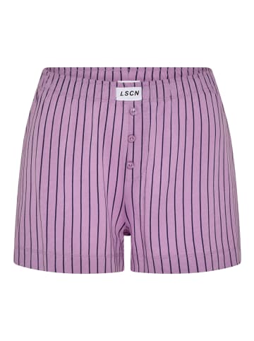 LSCN BY LASCANA Shorty in lila-gestreift