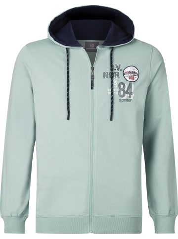 Jan Vanderstorm Sweatjacke GARRELF in mint