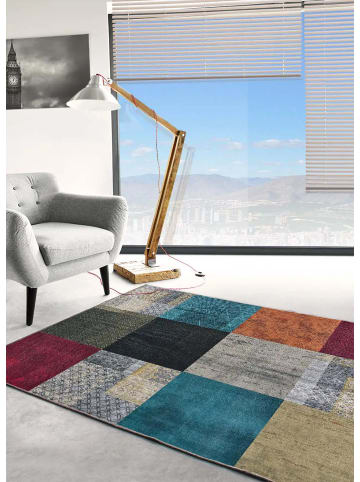 Atticgo Flachgewebe-Teppich NEILA in mehrfarbig
