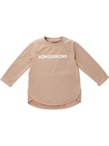MaBu Kids Langarmshirt Königskind in braun