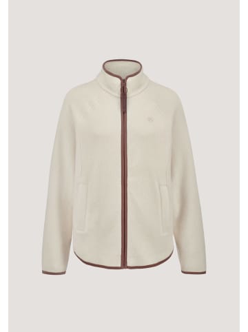 Hessnatur Fleece Jacke in natur